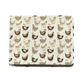 Cute Chicken Pattern Print Bifold Wallet