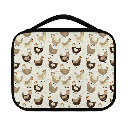 Cute Chicken Pattern Print Classic Bible Case
