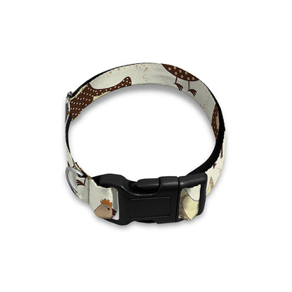 Cute Chicken Pattern Print Dog Collar