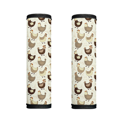 Cute Chicken Pattern Print Handle Covers