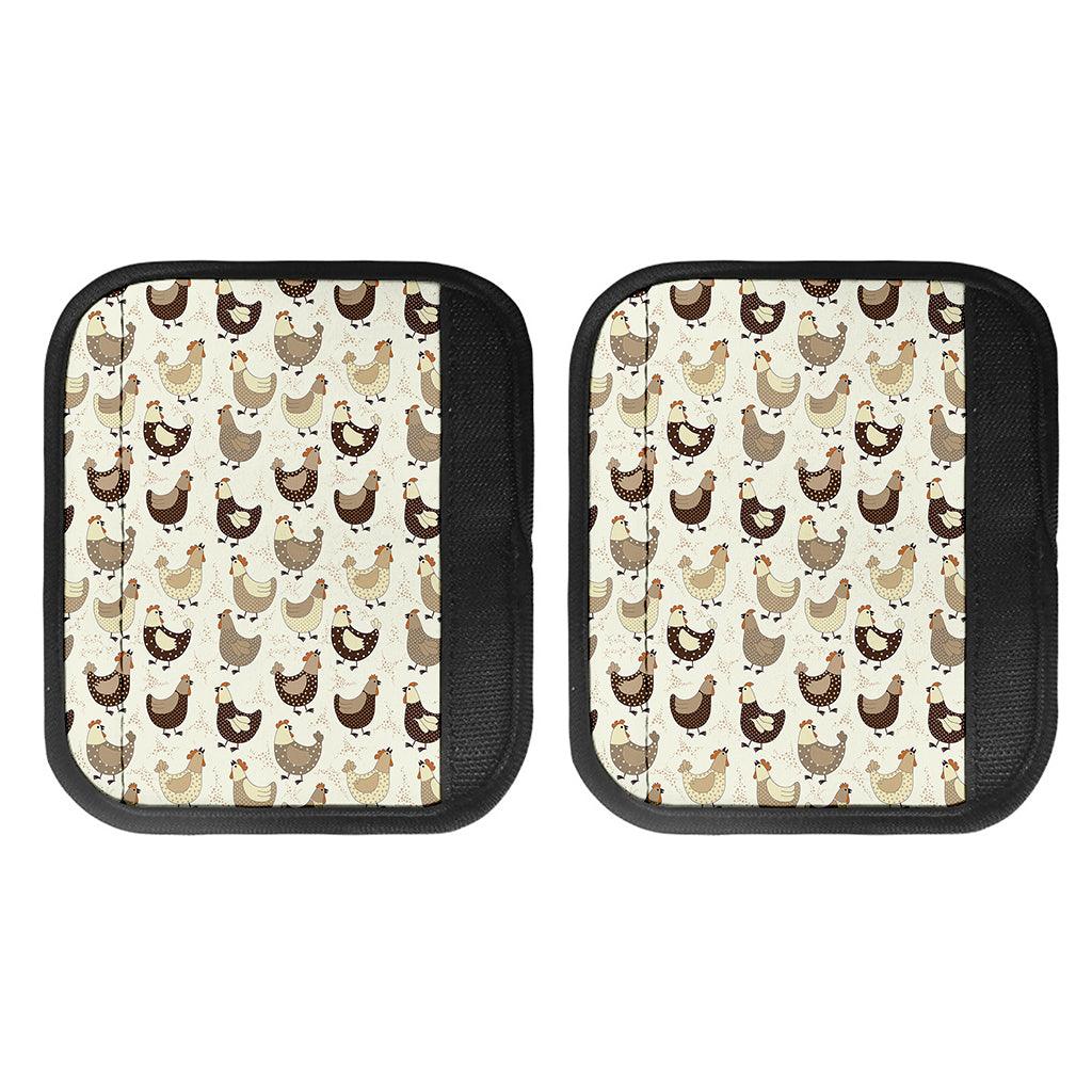 Cute Chicken Pattern Print Handle Covers
