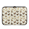 Cute Chicken Pattern Print Laptop Sleeve