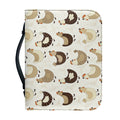 Cute Chicken Pattern Print Leather Bible Cover