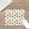 Cute Chicken Pattern Print Mouse Pad
