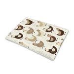 Cute Chicken Pattern Print Pet Cooling Mat Cover