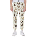 Cute Chicken Pattern Print Joggers