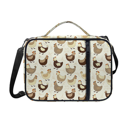 Cute Chicken Pattern Print Shoulder Strap Bible Bag