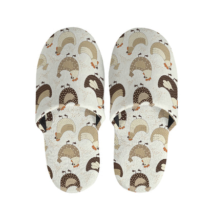 Cute Chicken Pattern Print Slippers