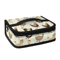 Cute Chicken Pattern Print Small Lunch Bag