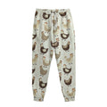 Cute Chicken Pattern Print Sweatpants