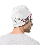 Cute Chihuahua With Glasses Print Beanie