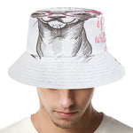 Cute Chihuahua With Glasses Print Bucket Hat