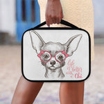 Cute Chihuahua With Glasses Print Classic Bible Case