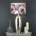 Cute Chihuahua With Glasses Print Drum Lamp Shade