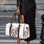 Cute Chihuahua With Glasses Print Duffle Bag