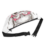 Cute Chihuahua With Glasses Print Fanny Pack