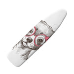 Cute Chihuahua With Glasses Print Ironing Board Cover