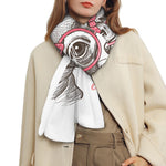 Cute Chihuahua With Glasses Print Scarf