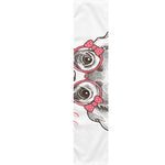 Cute Chihuahua With Glasses Print Table Runner