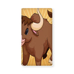 Cute Chinese Ox Zodiac Print Baby Crib Sheet