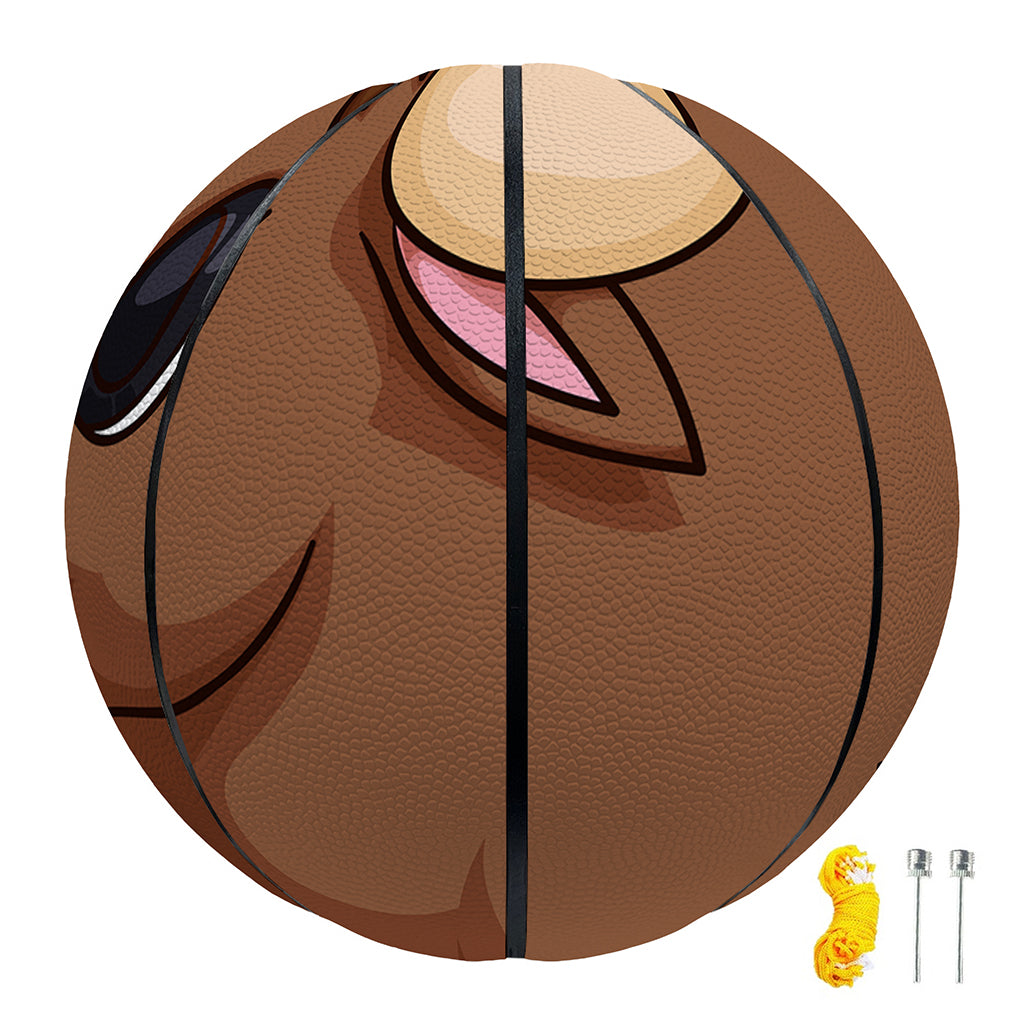 Cute Chinese Ox Zodiac Print Basketball
