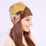 Cute Chinese Ox Zodiac Print Beanie