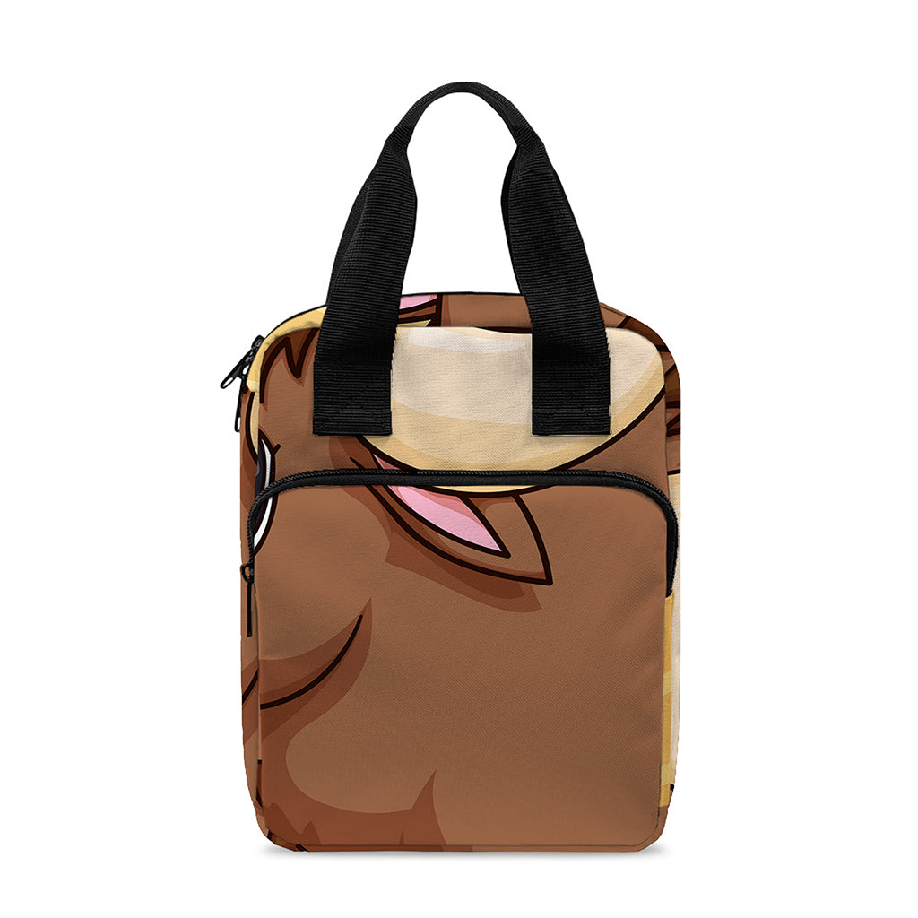Cute Chinese Ox Zodiac Print Bible Tote Bag
