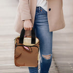 Cute Chinese Ox Zodiac Print Bible Tote Bag