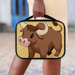 Cute Chinese Ox Zodiac Print Classic Bible Case