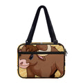 Cute Chinese Ox Zodiac Print Double Strap Bible Bag