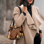 Cute Chinese Ox Zodiac Print Double Strap Bible Bag