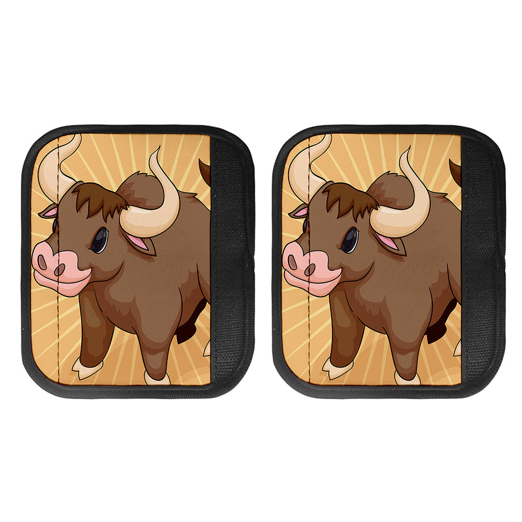 Cute Chinese Ox Zodiac Print Handle Covers
