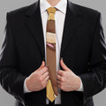 Cute Chinese Ox Zodiac Print Necktie