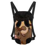 Cute Chinese Ox Zodiac Print Pet Carrier Backpack