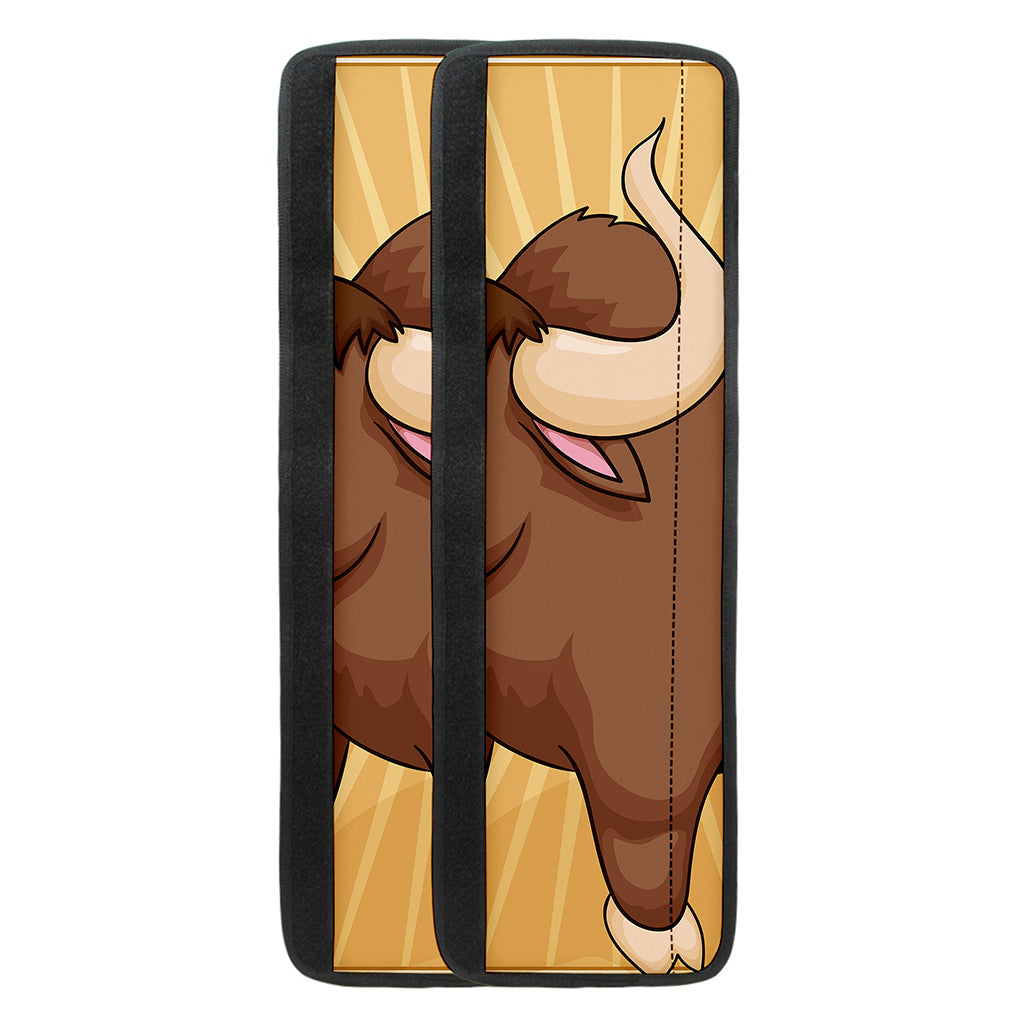 Cute Chinese Ox Zodiac Print Refrigerator Handle Covers