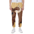 Cute Chinese Ox Zodiac Print Joggers