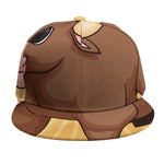 Cute Chinese Ox Zodiac Print Snapback Cap