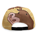 Cute Chinese Ox Zodiac Print Snapback Cap