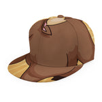 Cute Chinese Ox Zodiac Print Snapback Cap