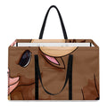 Cute Chinese Ox Zodiac Print Utility Tote Bag