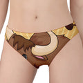 Cute Chinese Ox Zodiac Print Women's Panties
