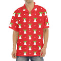 Cute Christmas Bell Pattern Print Aloha Shirt