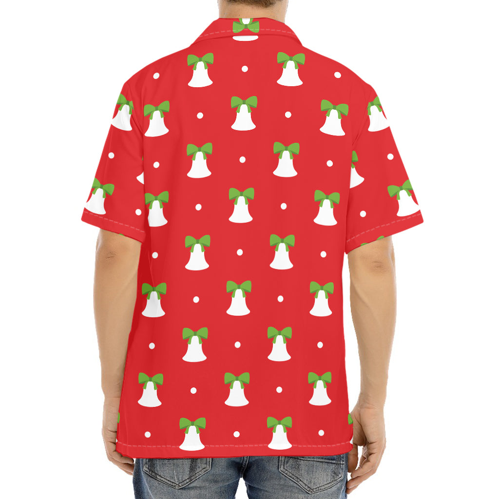 Cute Christmas Bell Pattern Print Aloha Shirt