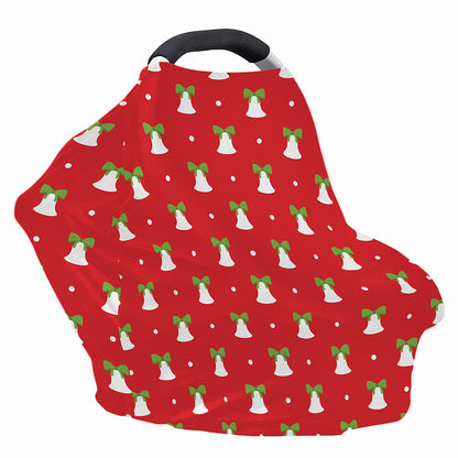 Cute Christmas Bell Pattern Print Baby Seat Cover