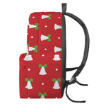Cute Christmas Bell Pattern Print Backpack