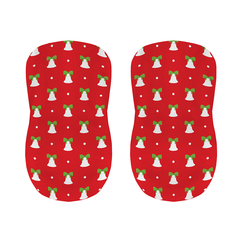 Cute Christmas Bell Pattern Print Bar Stool Covers