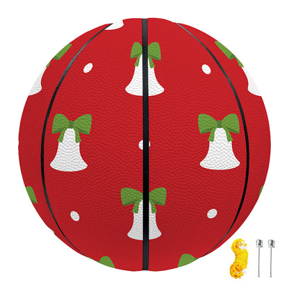 Cute Christmas Bell Pattern Print Basketball