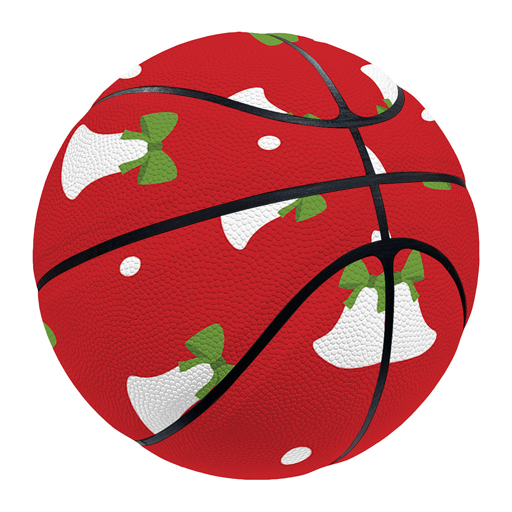 Cute Christmas Bell Pattern Print Basketball