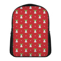 Cute Christmas Bell Pattern Print Casual Backpack