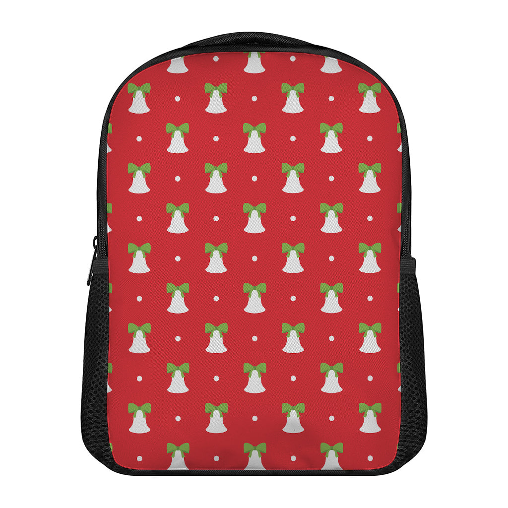 Cute Christmas Bell Pattern Print Casual Backpack